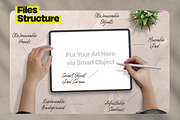 iPad Studio — 50 Editable Mockups, an iPad Mockup by Frisk Shop (Thumbnail 5 of 12)