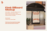 Kiosk Billboard Mockup PSD, an Advertising Mockup by Bruto Mockups (Thumbnail 2 of 3)
