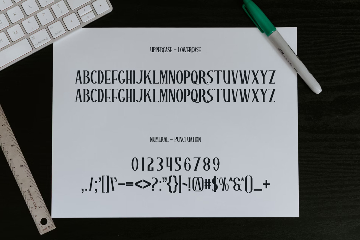 Khamaly Font, a Serif Font by albert_kalingga (Photo 3 of 5)