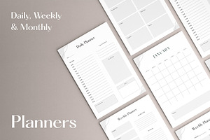 Printable Planner Bundle 2024