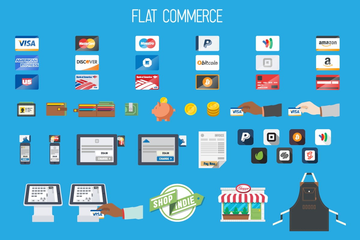 Flat Commerce, an Icon by Claw Creative Co. (Photo 5 of 5)