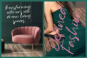 Byotesk Pen Handwritten Font, a Script Font by stylishtype.co (Thumbnail 7 of 10)