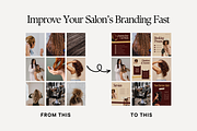 Luxury Hair Instagram Templates, a Social Media Template by Anna Design Studio (Thumbnail 8 of 9)