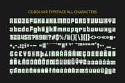 CS Bolvar – Bold Font, a Sans Serif Font by Craft Supply Co. (Thumbnail 8 of 8)