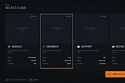 Military FPS Game 100 Screens, an UI Kit Template by pawellpi (Thumbnail 34 of 116)