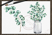 Silver Dollar Eucalyptus, a Decorative Illustration by DioFlow (Thumbnail 3 of 5)