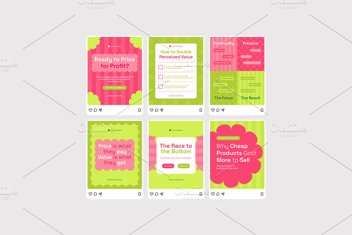 Brand Value Positioning, a Social Media Template by Izdihaar_Studio (Photo 4 of 4)