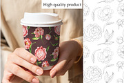 Peonies. Beautiful flowers, a Decorative Illustration by NastyaKim (Thumbnail 3 of 6)