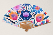 11 purple folk flower wall art print, a Decorative Illustration by ARTOZEN DIGITAL (Thumbnail 10 of 11)