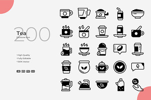 Tea Duotone Icons