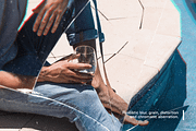 Broken - Cracked Glass Distortions, a Texture Graphic by Studio 2am (Thumbnail 5 of 7)