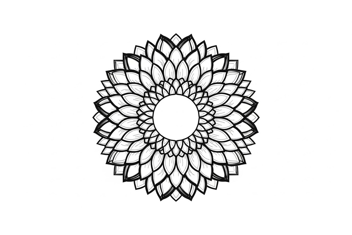 Floral Mandala Circle Frame Bundle, an Illustration by Gaye Art (Photo 29 of 51)