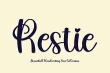 Restie | Script Font