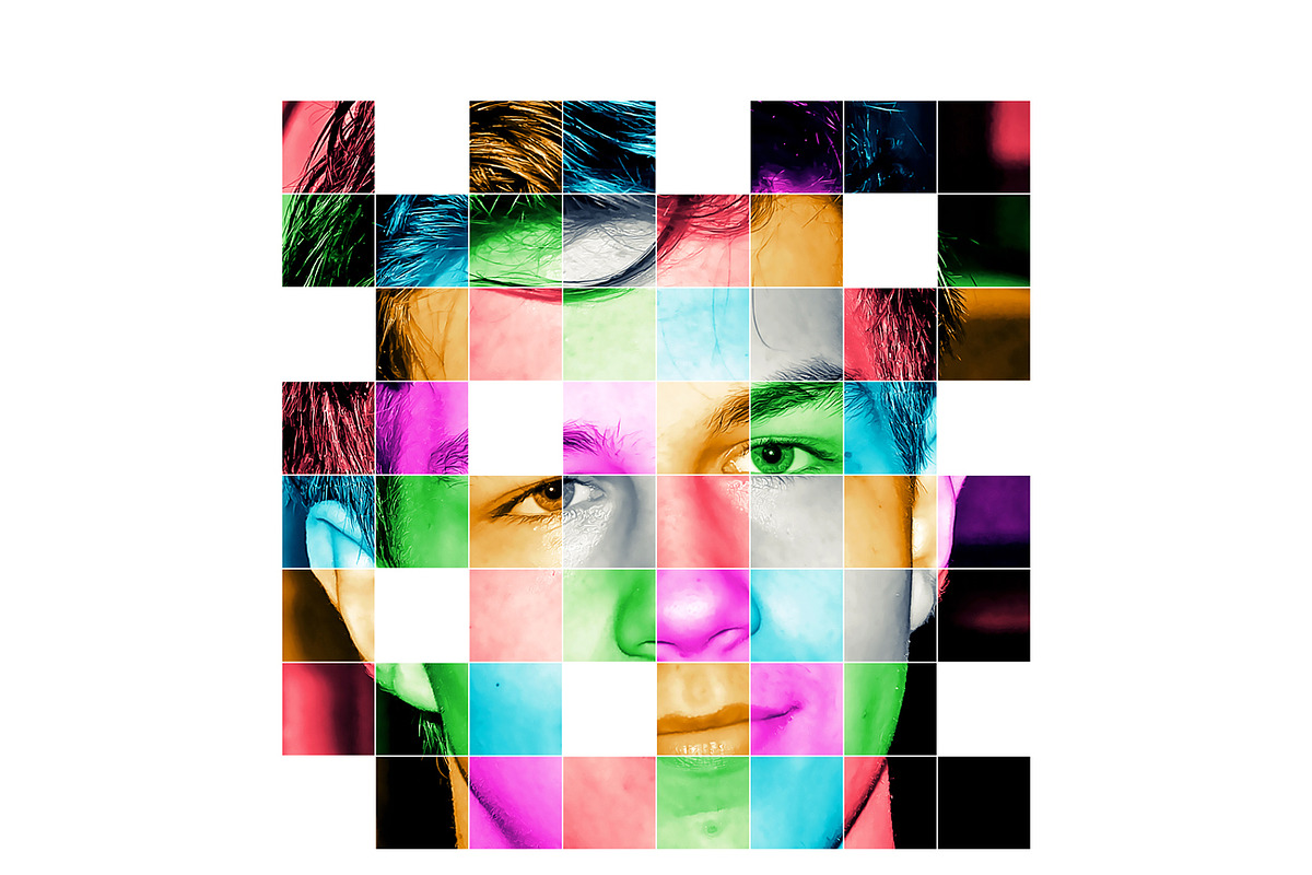 Color Grid Photoshop Action, an Action Add-On by Studio Retouch (Photo 11 of 11)