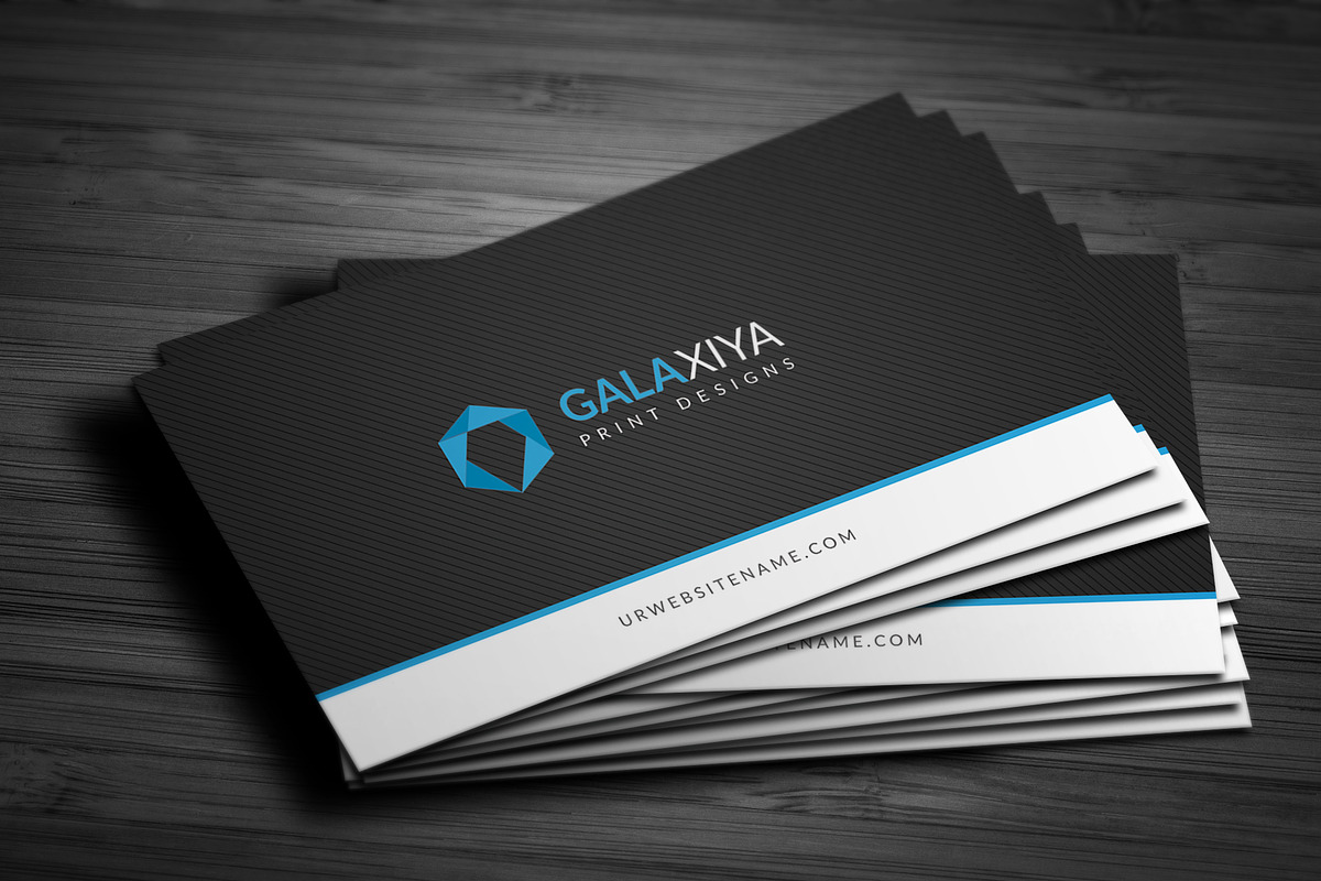 Creative Modern Business Cards, a Business Card Template by Galaxiya (Photo 2 of 8)