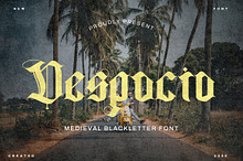 Despacio – Medieval Blackletter Font