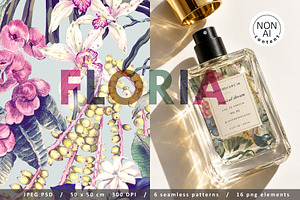 Floria. Tropical pattern