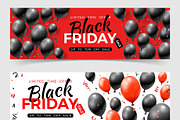 Black Friday Sale Banners, a Decorative Illustration by TAlex (Thumbnail 3 of 6)