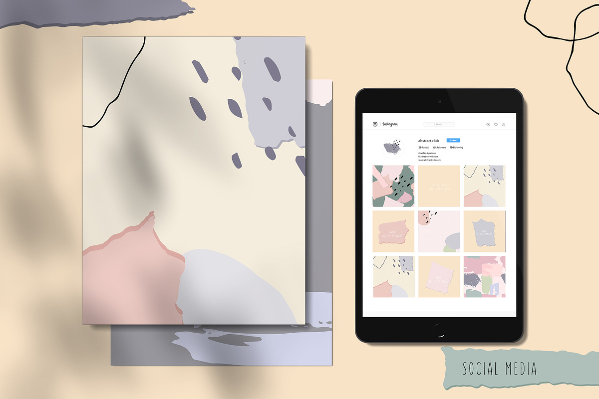 Abstract Shapes. Graphic Collection, an Illustration by Alisha Gronska (Photo 7 of 9)