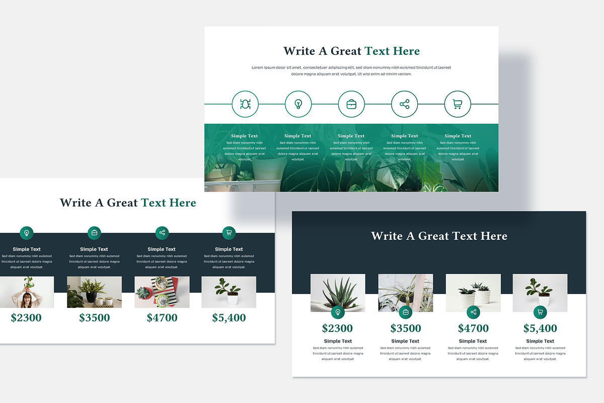 Greeny PowerPoint Presentation, a Presentation Template by zahidhossainalif (Photo 7 of 9)