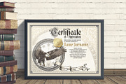 Vintage Certificate Templates, a Stationery Template by inshader (Thumbnail 1 of 12)