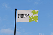 Flag Mockup, a Product Mockup by NyakBiett (Thumbnail 4 of 5)