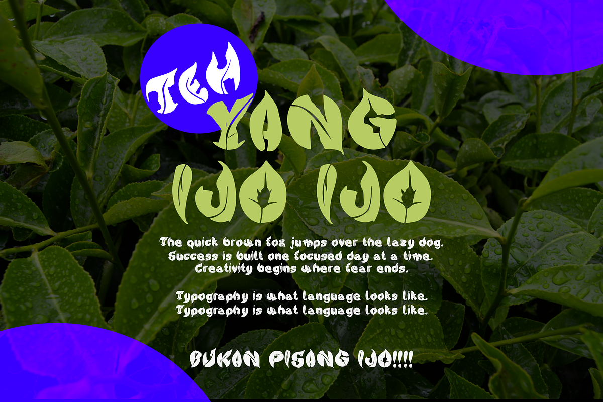 MABOK MATCHA, a Blackletter Font by MUNIK STUDIO 3D (Photo 3 of 6)