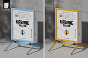 Advertising Sidewalk Sign Mockup, an Advertising Mockup by SD Mockup (Thumbnail 4 of 5)