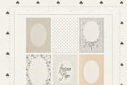 Heirloom Embossed Frames Backgrounds, a Texture Graphic by Purple (Thumbnail 10 of 15)