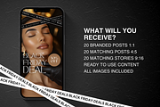 Black Friday Instagram Skincare, a Social Media Template by DesignsbyMariaStudio (Thumbnail 2 of 10)
