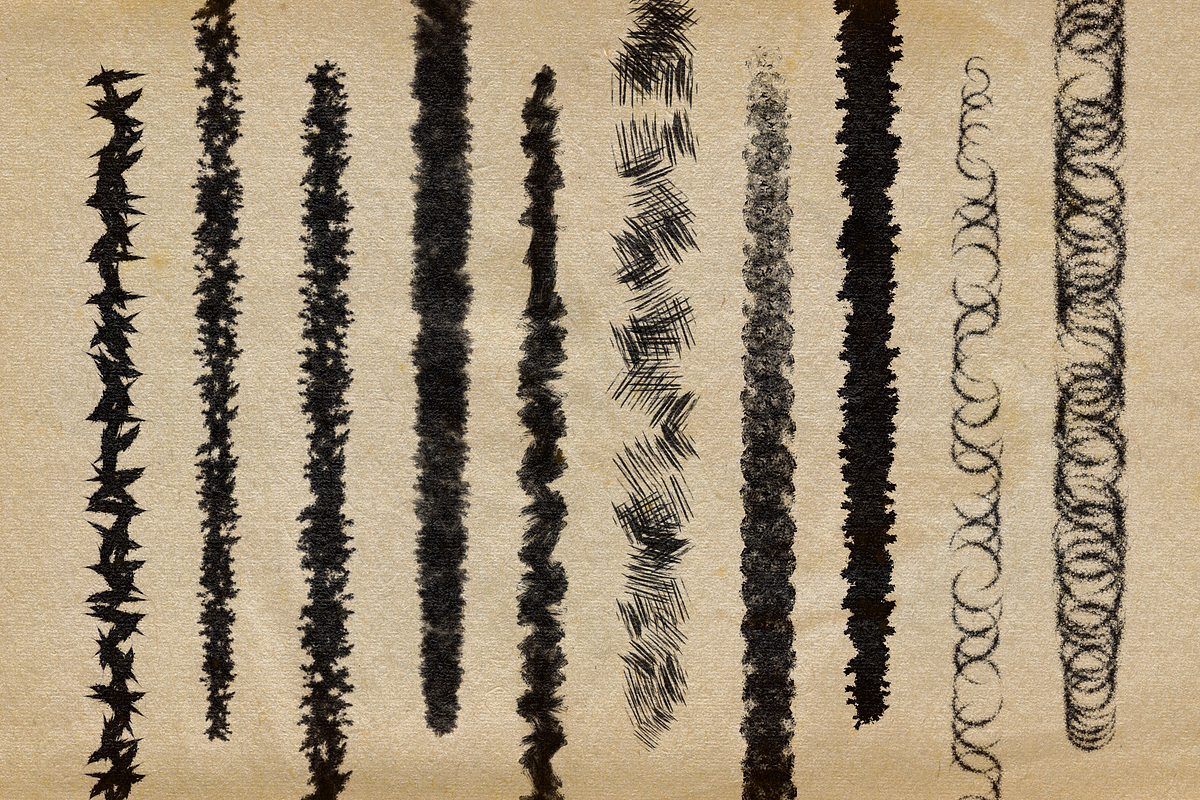 Random Strokes - 50 Brushes, a Brush Add-On by PeeperDesignStudio (Photo 3 of 6)