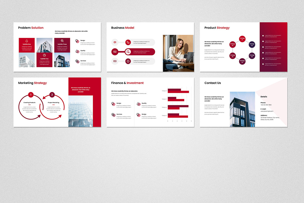 Business Plan PowerPoint template, a Presentation Template by Design Vault (Photo 4 of 4)