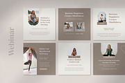 Yoga Instagram Template, a Social Media Template by Vulpixels.studio (Thumbnail 7 of 11)