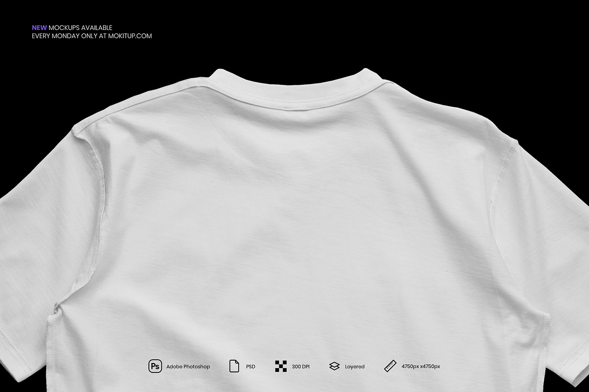 MOKITUP: Inside Out T-Shirt Mockup, a Shirt Mockup by MOKITUP (Photo 4 of 4)
