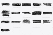 16 Grunge Paint Photoshop Brushes, a Brush Add-On by SimplDesign (Thumbnail 2 of 2)