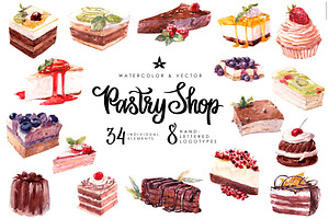 Pastry Shop Business Set