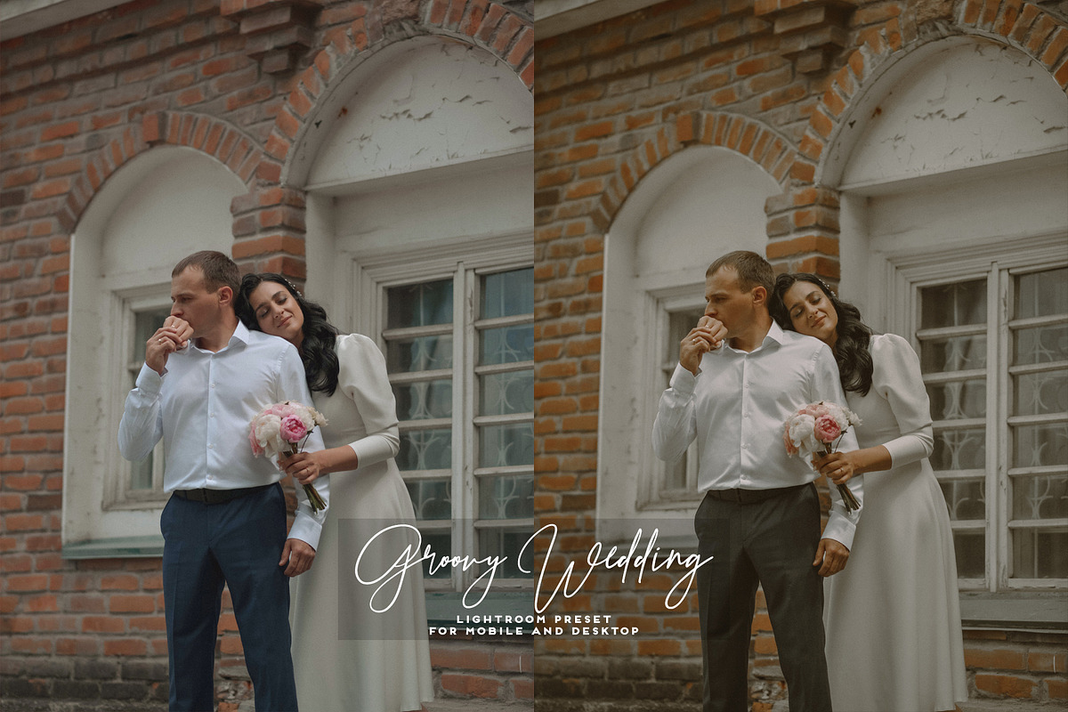Groovy Wedding Lightroom Preset, a Preset Add-On by Mirelyn (Photo 6 of 17)