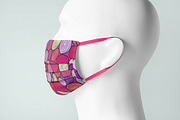 Face Mask Mock-up, a Mask Mockup by zippypixelstudio (Thumbnail 2 of 16)
