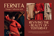 Bilova || Retro Vintage Serif Font, a Script Font by Ermedia Studio (Thumbnail 7 of 10)