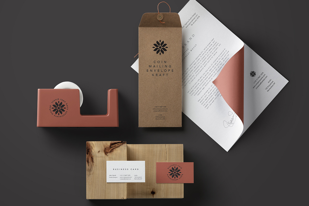 Minimal Bloom Kit, a Branding & Logo Template by TirionType (Photo 5 of 7)
