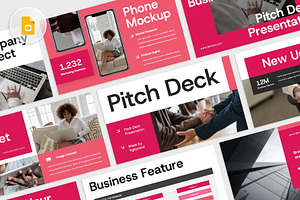 Pitch Deck Google Slides, a Presentation Template by rgbryand