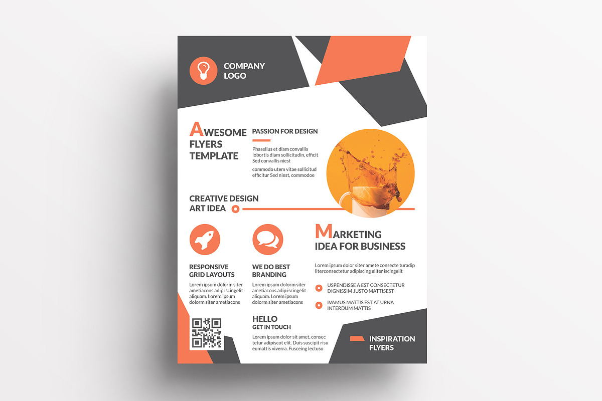 Creative Corporate Flyer Bundle V1, a Flyer Template by KHIDD (Photo 2 of 4)