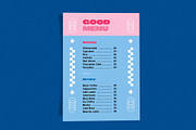 Menu Flyer Good Donut, a Flyer Template by Me55enjah Design (Thumbnail 3 of 3)