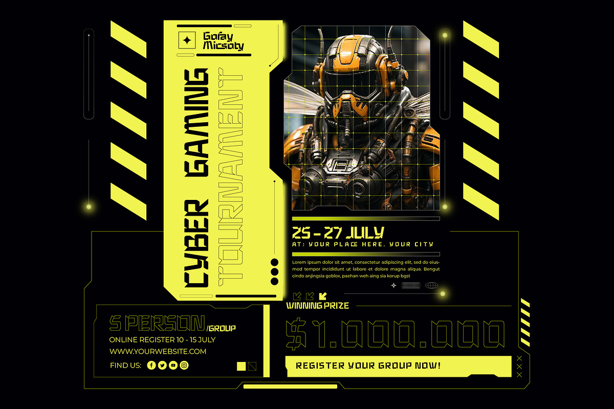 Gofay Micsoty Futuristic Sporty, a Sans Serif Font by timelesstype.co (Photo 9 of 15)