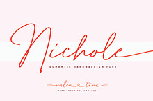 Nichole – Romantic Handwritten Font