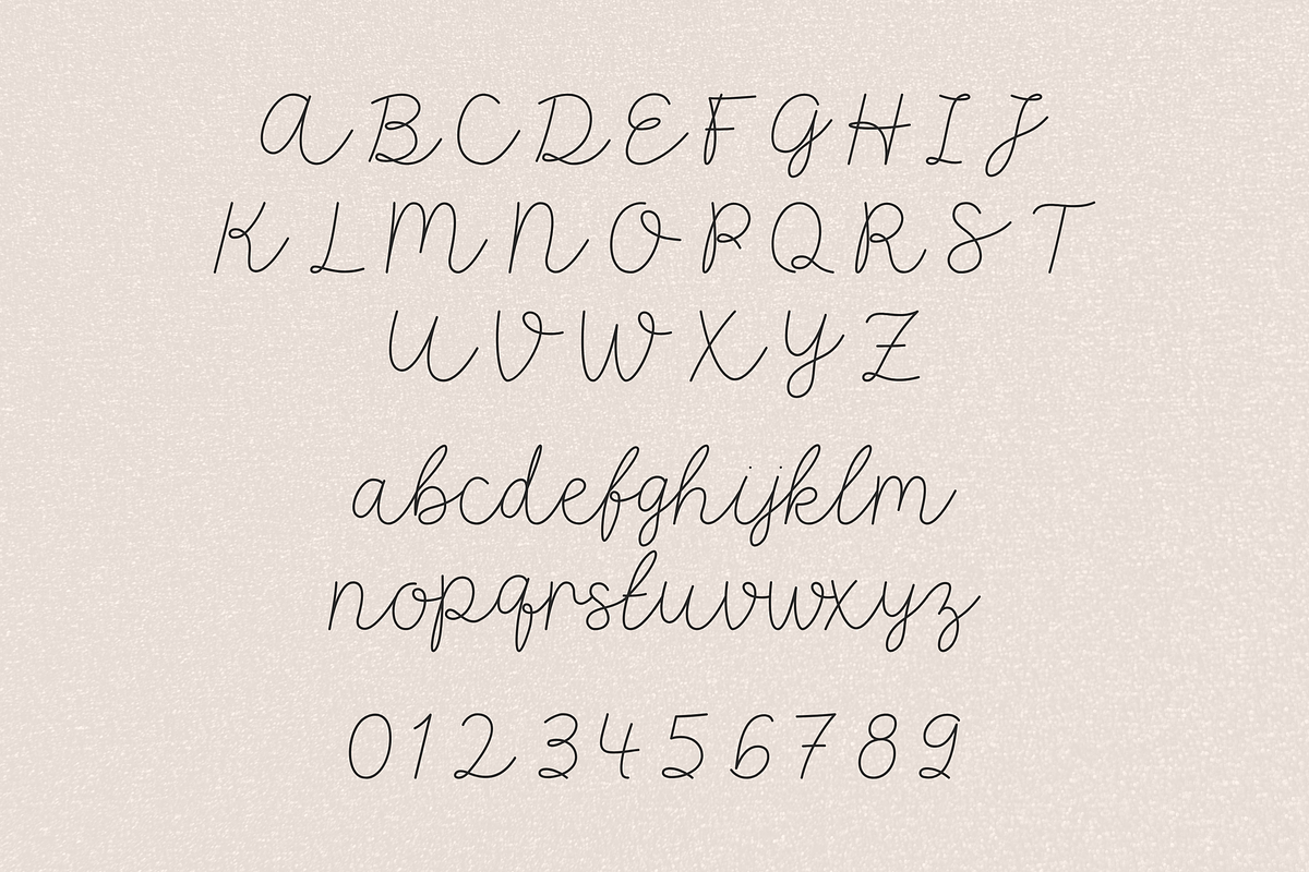 Handwritten Script Font - SmoothInk, a Script Font by ZoloDesignHub (Photo 8 of 8)