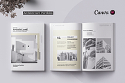 Architecture Portfolio | Canva, a Brochure Template by ArtisticLand (Thumbnail 1 of 12)