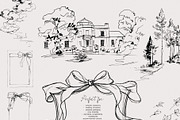 End of Summer: Line Art Collection, a Decorative Illustration by Purple (Thumbnail 11 of 12)