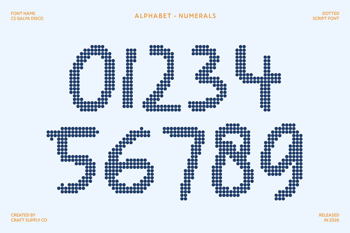 CS Galya Disco, a Script Font by Craft Supply Co. (Photo 6 of 8)