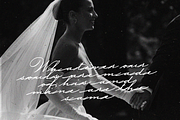Midnight Letter - Handwritten Script, a Handwritten Font by Lilithcollageart (Thumbnail 3 of 7)